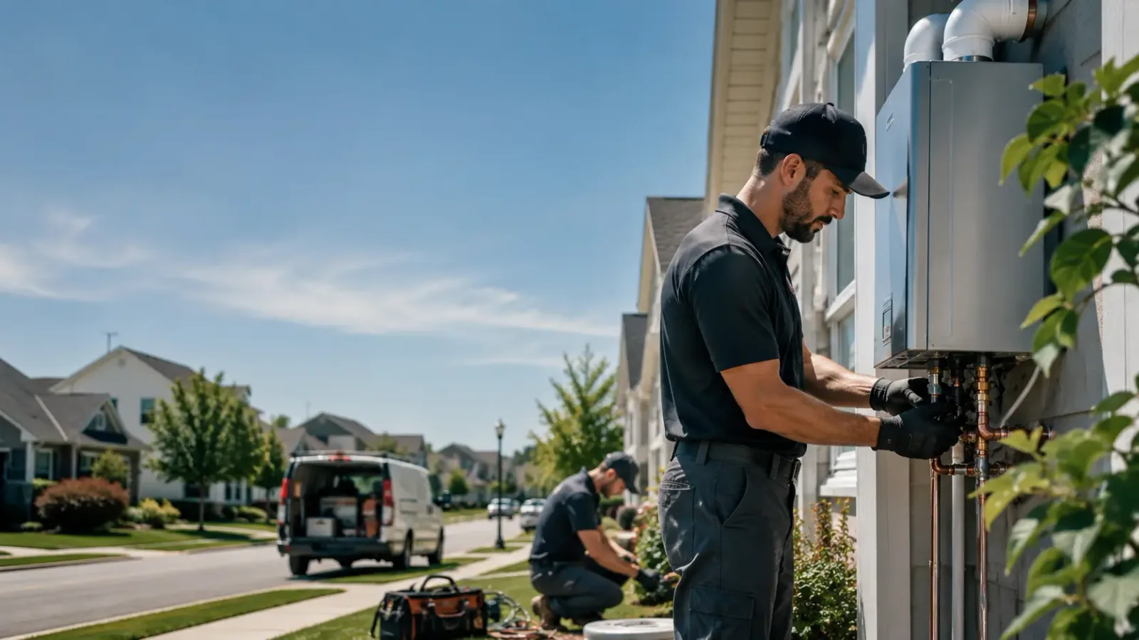 Tankless Water Heater Installation in Delta, OH